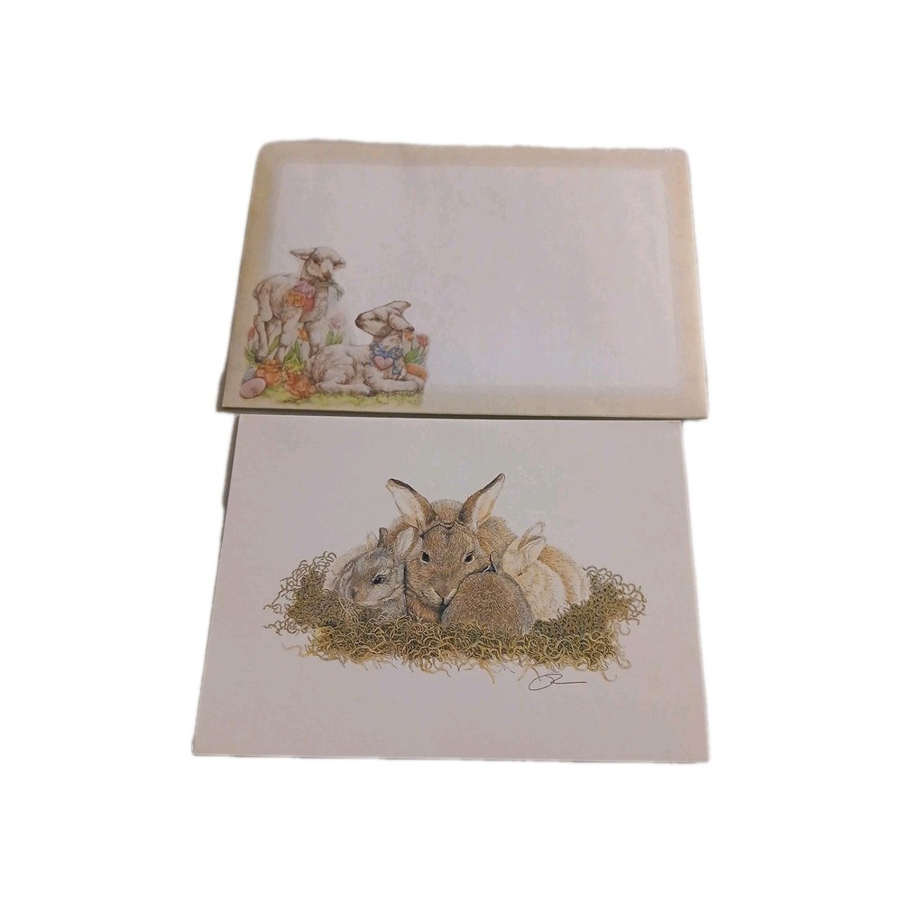 Easter Greeting Card With Matching Envelope