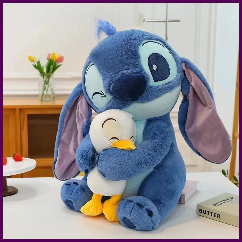New 30CM Doll Stitch Lilo Doll Cute Duck Stitch Plush Stuffed Toy For Kids
