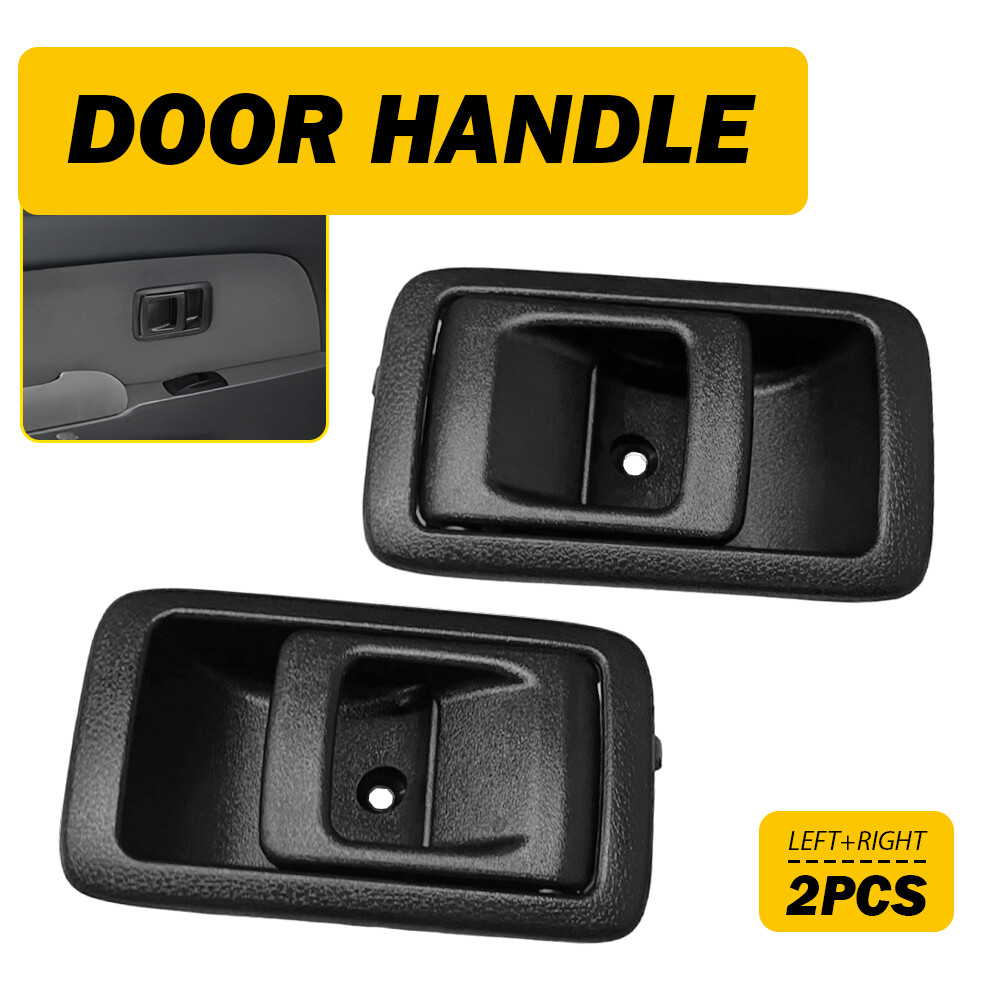 Black Interior Door Handles for 2001-2004 Toyota Tacoma & 87-91 Camry