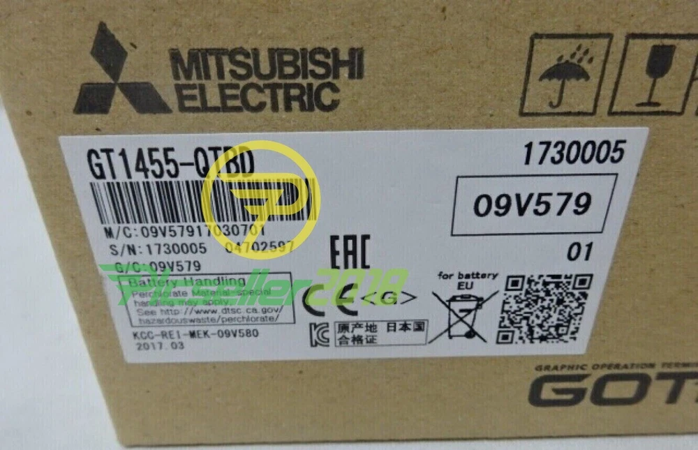 GT1455-QTBD NEW MITSUBISHI GT1455QTBD HMI Touch Screen
