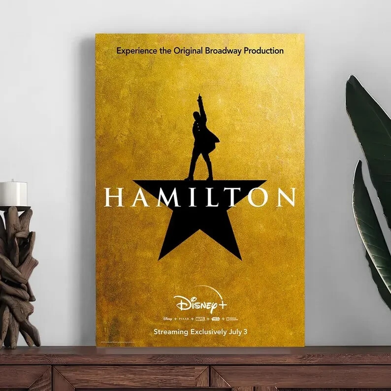 Vintage Hamilton Movie Poster - Home Decor Wall Art Print