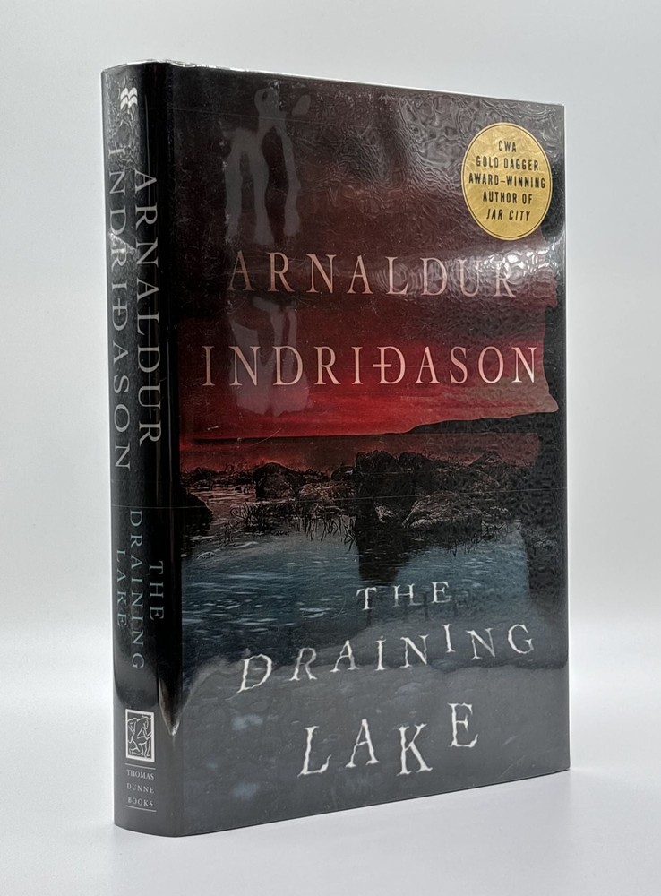 Arnaldur Indridason, Bernard Scudder / DRAINING LAKE Signed 1st Edition 2008