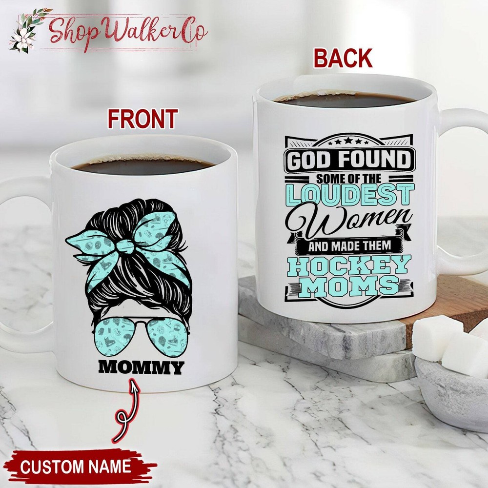 Hockey Mom Gift Mug for Mother's Day Hockey Lover Present