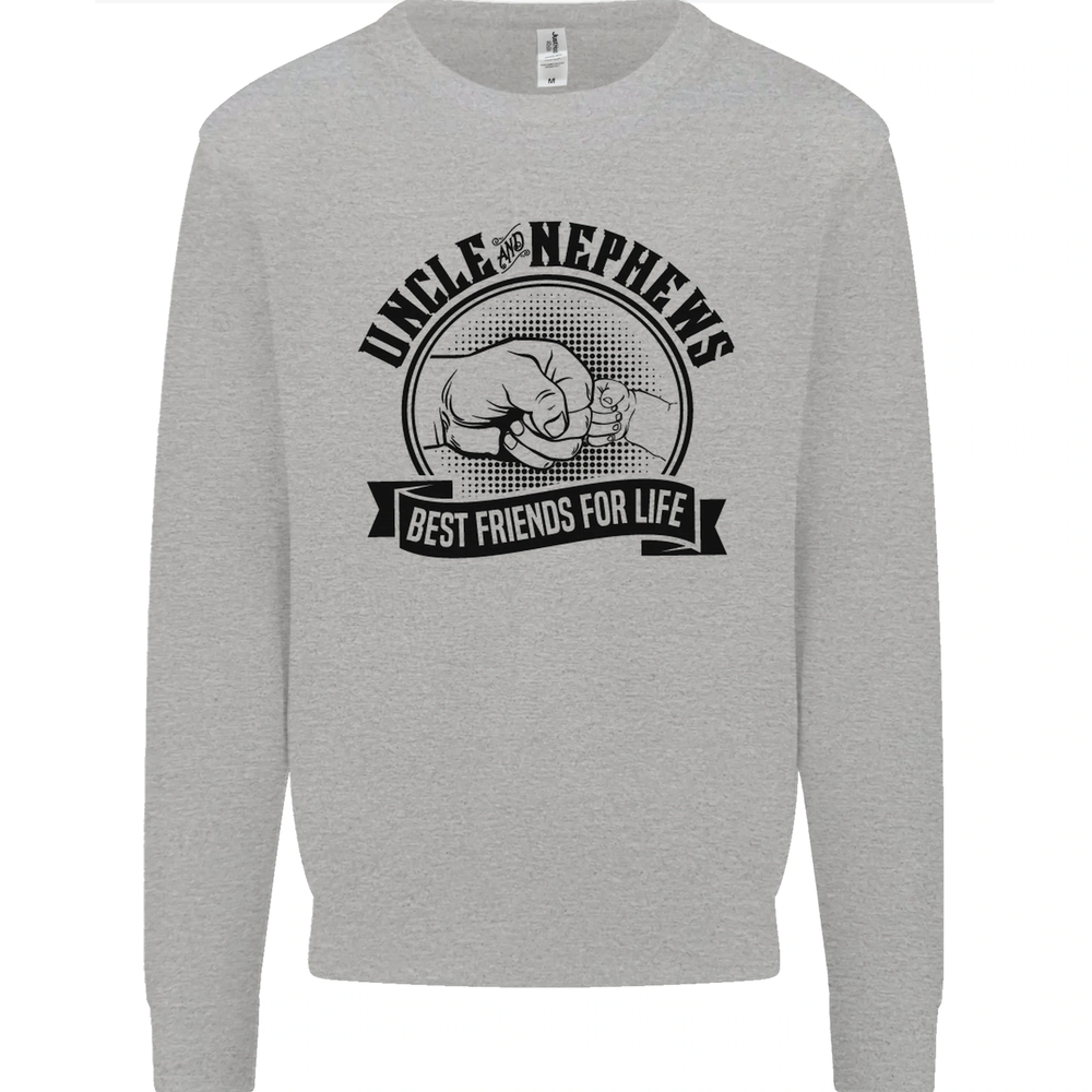 Uncle & Nephews Best Friends Uncles Day Mens Sweatshirt Jumper