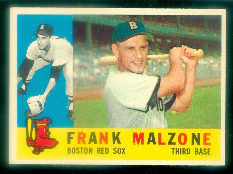 1960 TOPPS #310 FRANK MALZONE EXMT