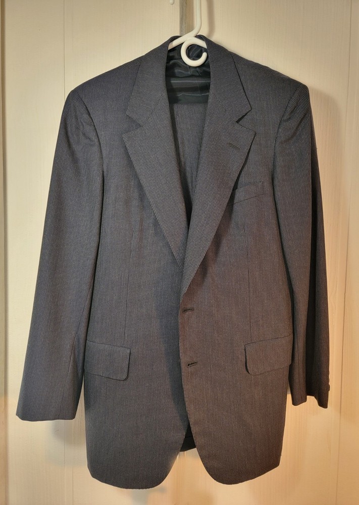 Oxxford Super 100's wool suit Bullock & Jones San Francisco CHRISTMAS SALE! $195-image