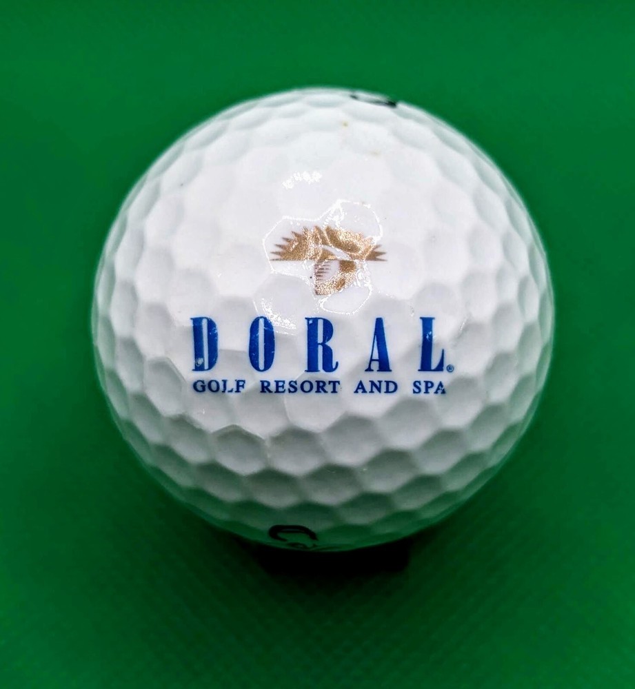 Doral Golf Resort and Spa logo golf ball - Now Trump National (Miami, Florida)
