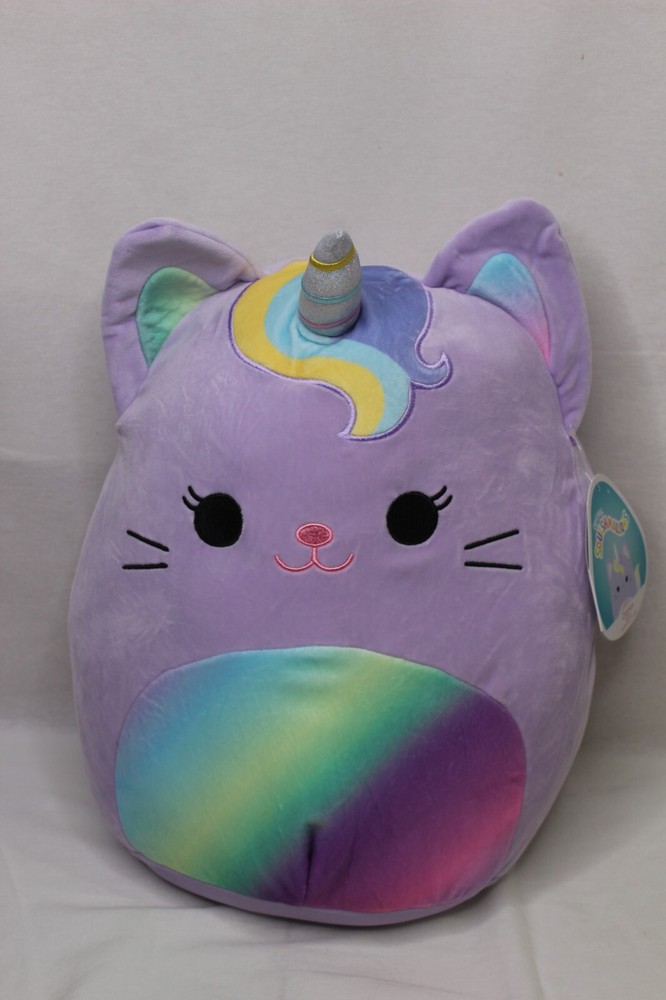 Squishmallows 14 Fantasy Caticorn Plush by Kellytoy with Soft Tail