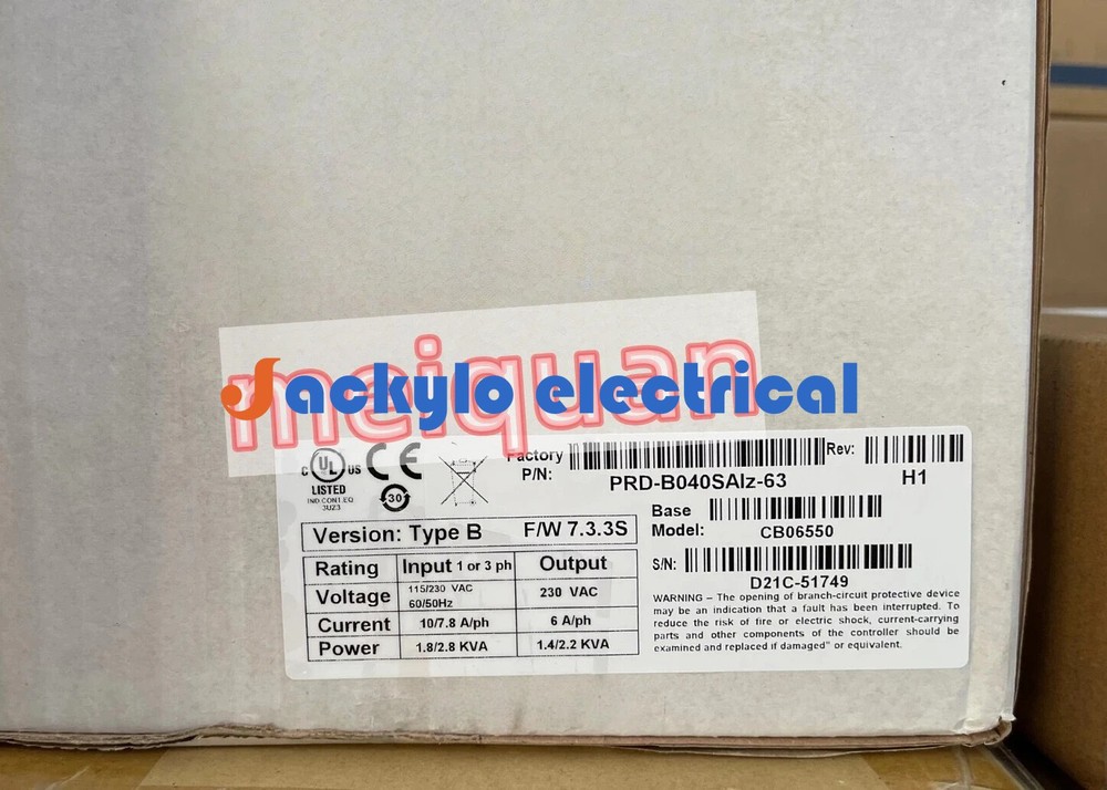 NEW Kollmorgen Servostar CD Servo Driver CB06550 free shipping