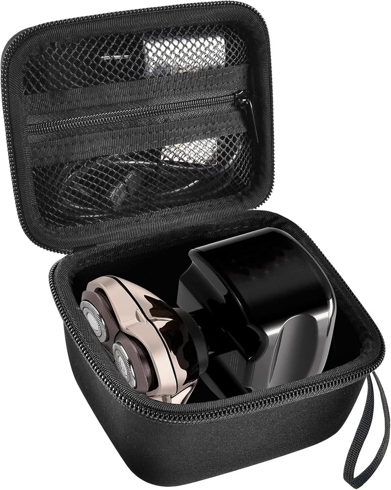 ANKHOH Case Compatible with Skull Shaver Electric Pitbull Pro Razor, Black