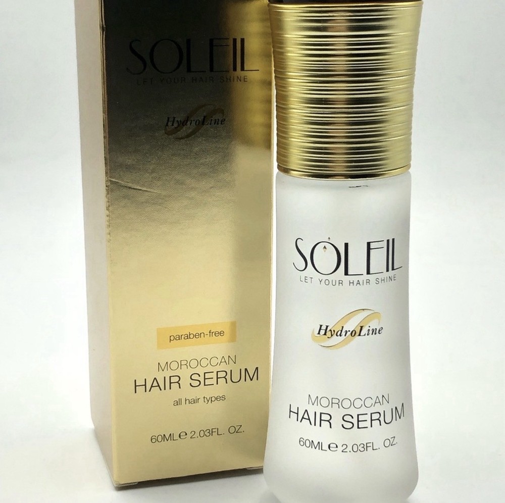 Soleil HydroLine Moroccan Hair Serum Paraben-Free All Hair Types 60ml