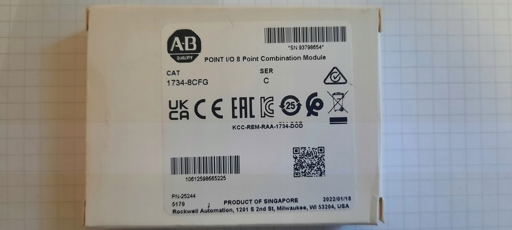 1734-8CFG New Factory Sealed AB 1 YEAR WARRANTY FAST DELIVERY 1PCS VERY GOOD-image