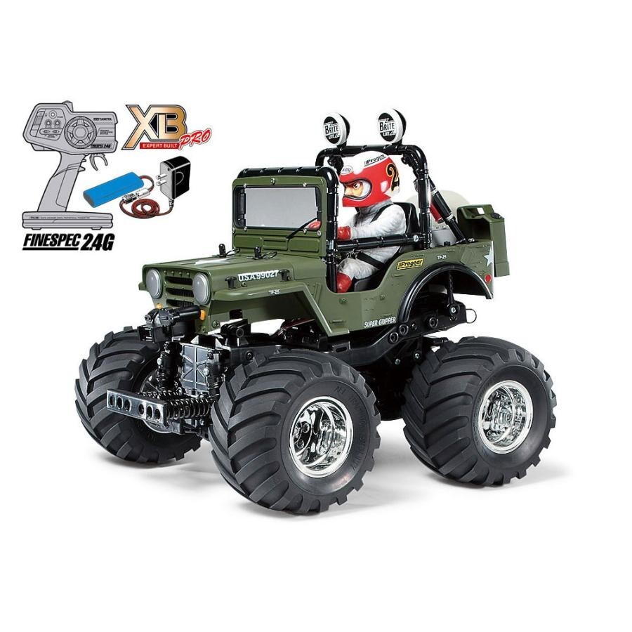 Tamiya 1/10 XB Electric RC Wild Willy 2 Complete Set 57743