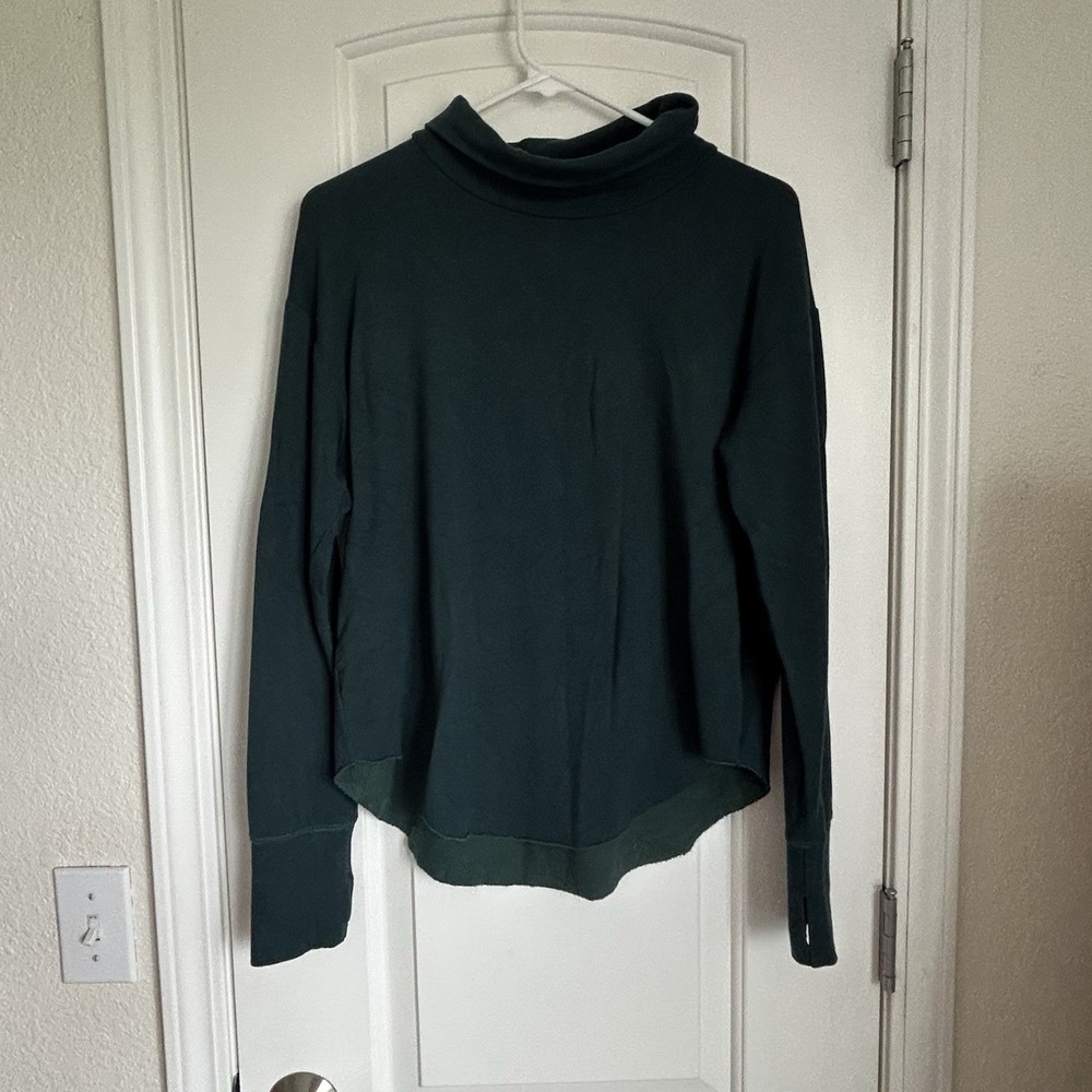 Offline By Aerie Womens Funnel Neck Pullover With Thumb Holes - Size S