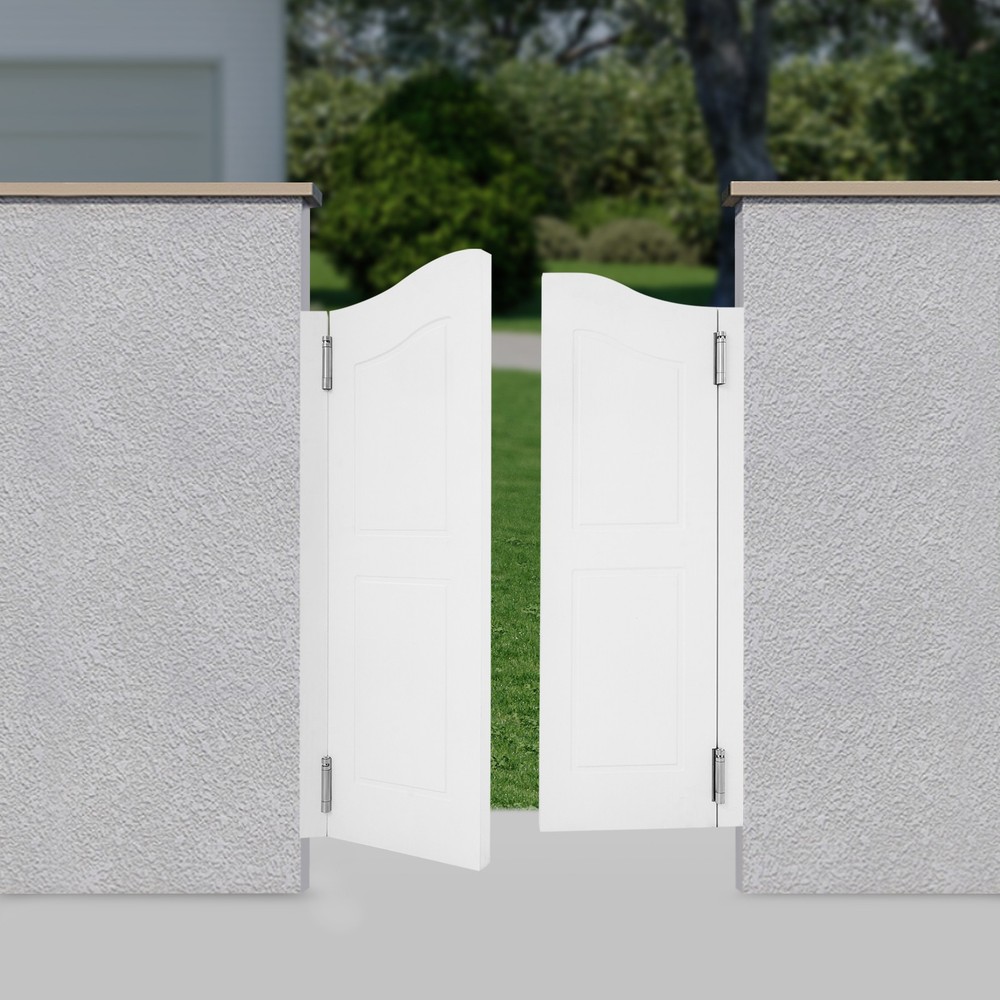 180° Swing Entrance Partition Door Wooden Double Door 76*107cm Partition Door