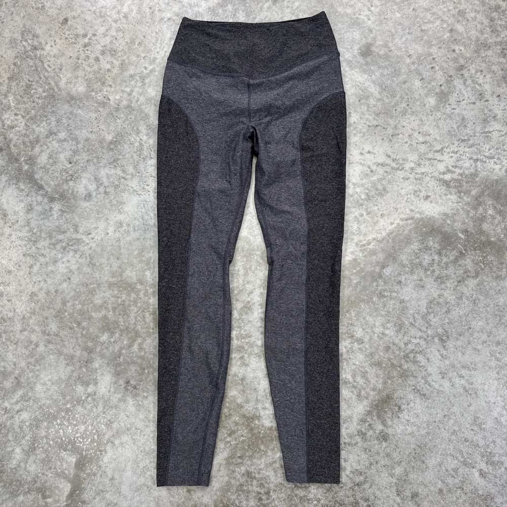 Nike Leggings womens M Dri Fit Power Studio Sculpt Hyper Gray Gym performance