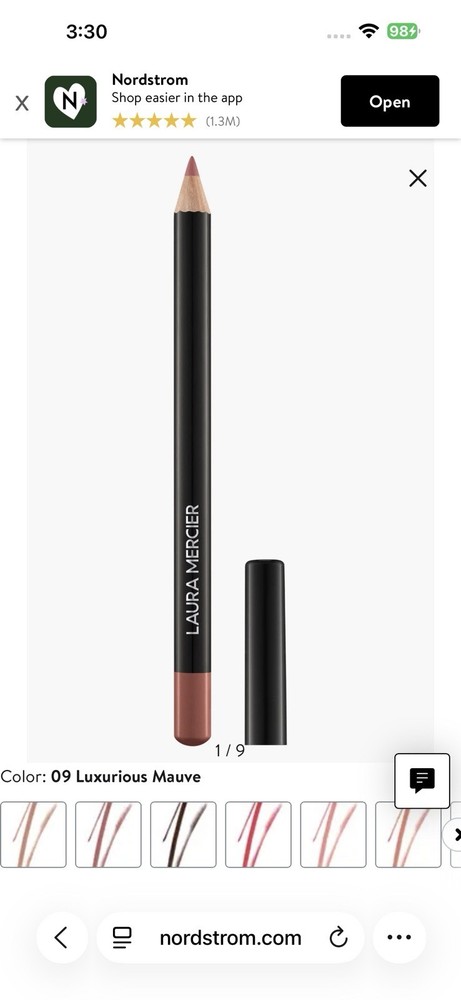Laura Mercier Caviar Perfecting Lip Liner 09 Luxurious Mauve