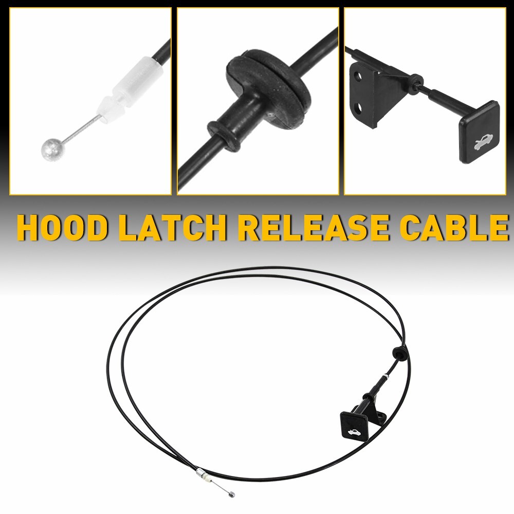 Hood Latch Cable Release With Pull Handle 74130S01A01 For 1996-2000 Honda Civic