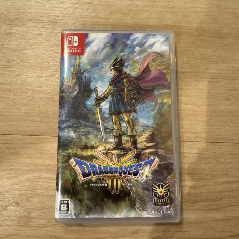 Dragon Quest III HD-2D Remake Nintendo Switch Game Japan Version