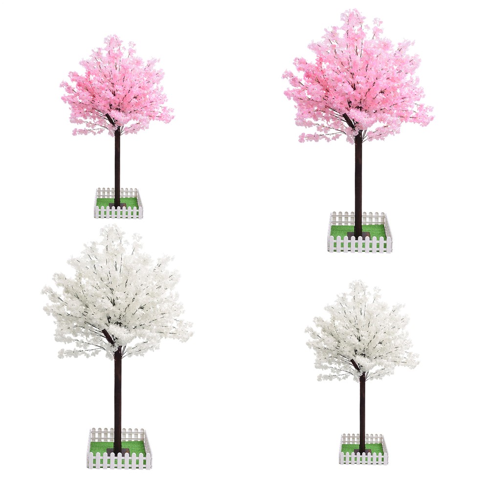 5-6ft Artificial Cherry Blossom Tree Sakura Tree Decor Cherry Blossom NEW