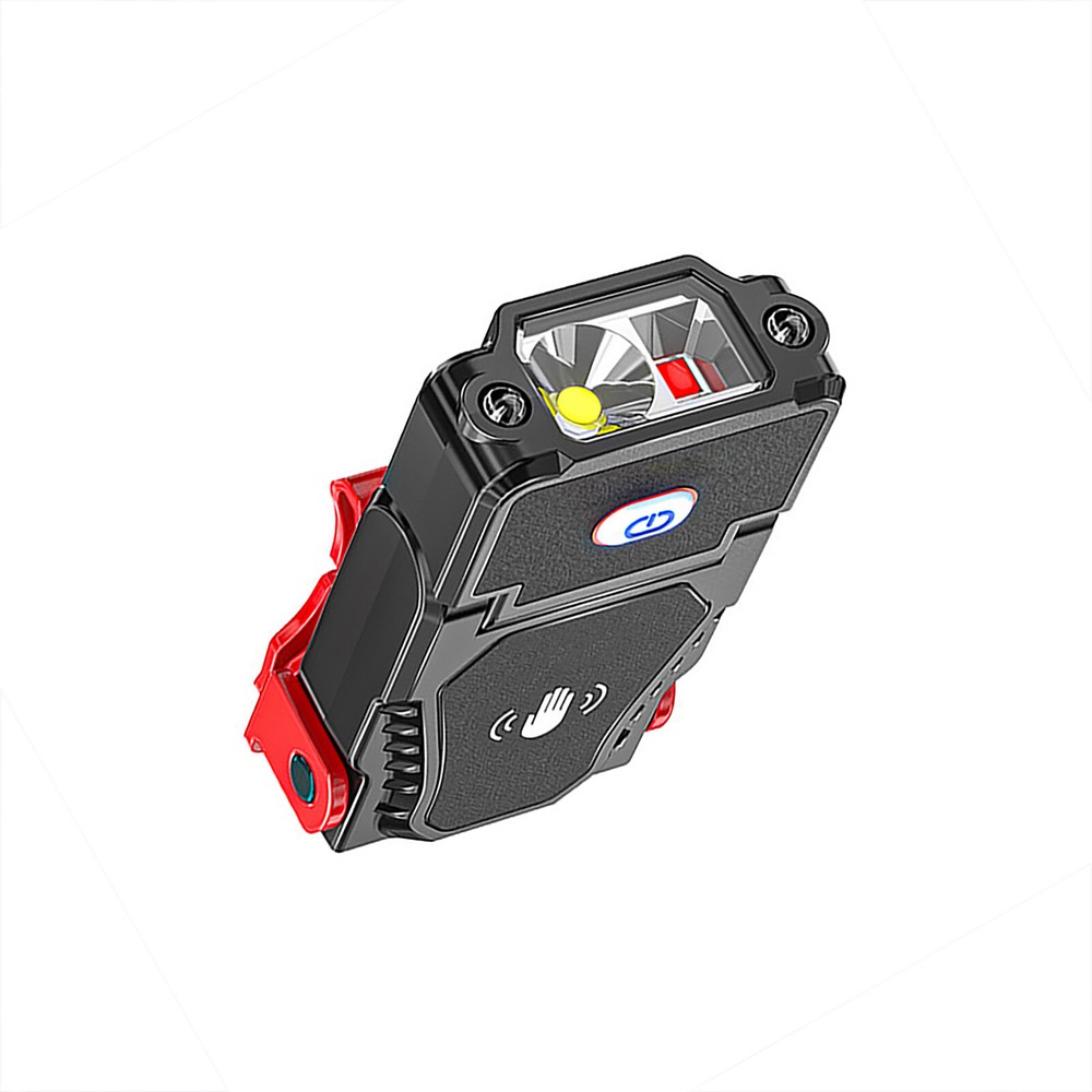 USB Rechargeable Induction LED-Headlamp With Clip Outdoor Night Fishing Lamp