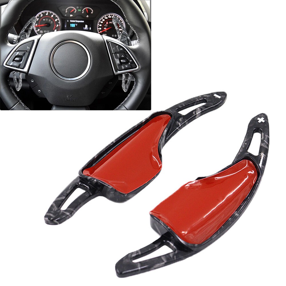 Steering Wheel Shift Paddle Extension Fit Chevrolet Camaro Corvette C7 Forged
