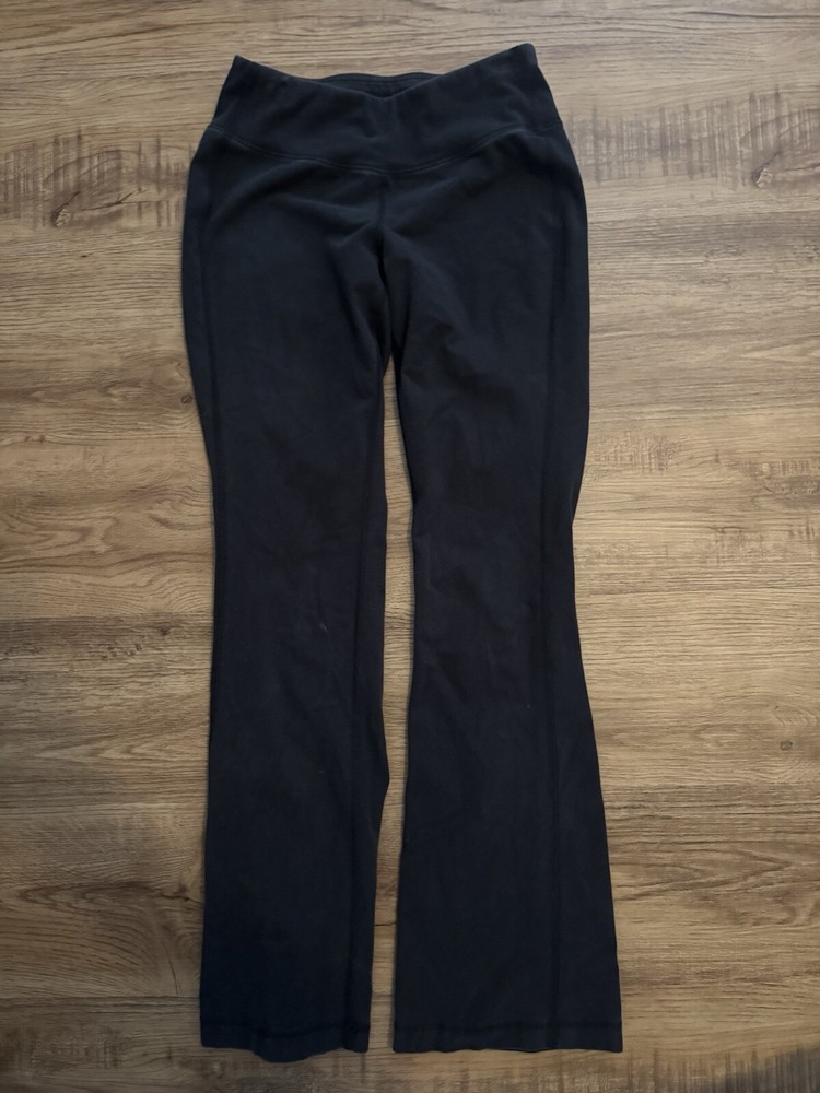 Reebok Leggings Womens Small Black Athletic Activewear Stretch Yoga Pants