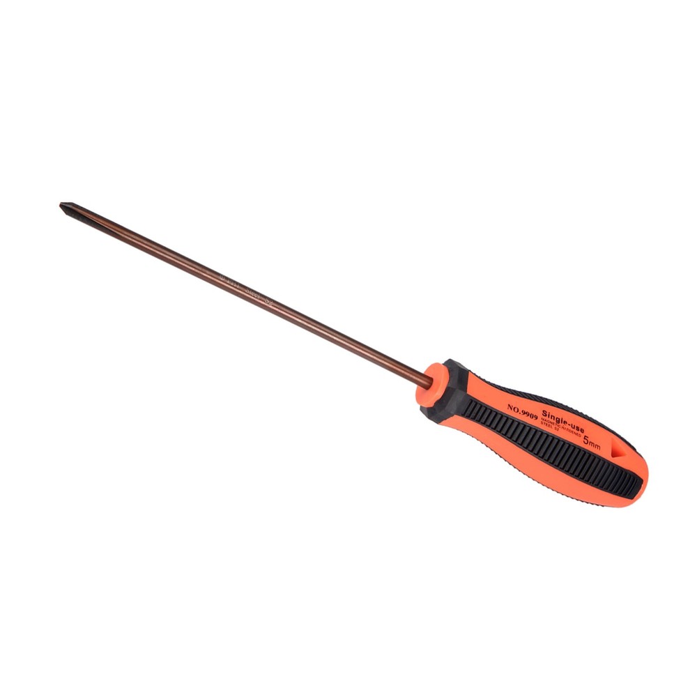 Phillips #1 Screwdriver 6 Inch Steel Shaft with Non-Slip Grip