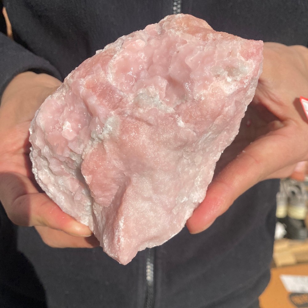 1.1LB Natural pink Opal Rock Crystal Gemstone Healing Rough Mineral Specimen