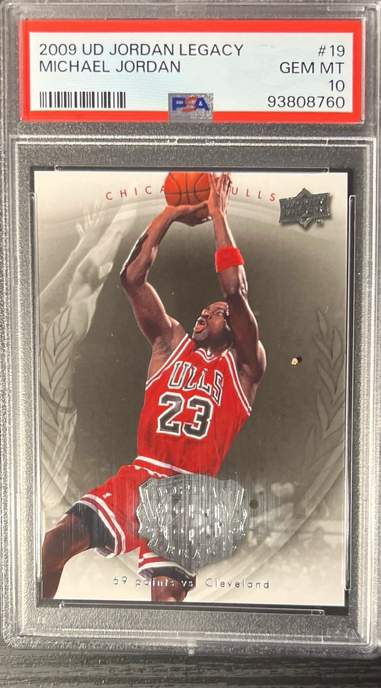 2009-10 Upper Deck Jordan Legacy - #19 Michael Jordan - PSA 10