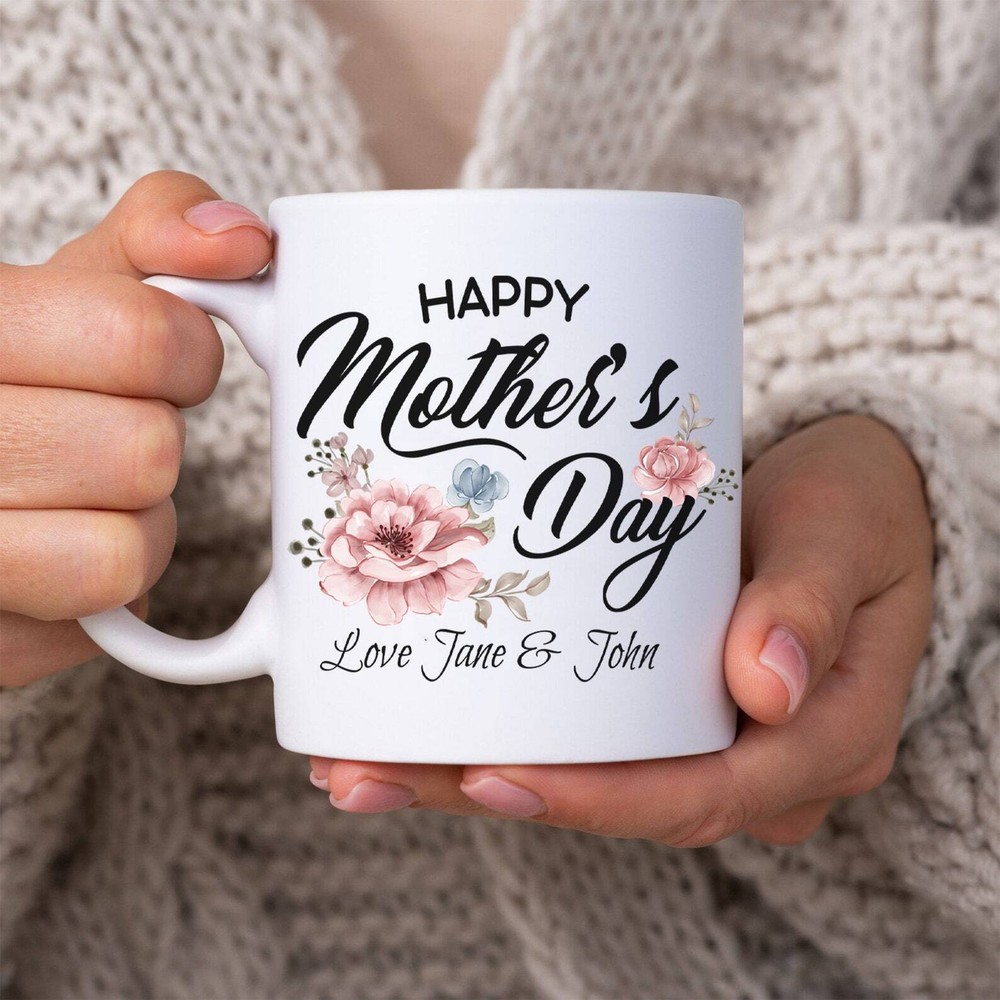 Personalized Happy Mother's Day Mug Personalized Mug Mother's Day Gift For Mom