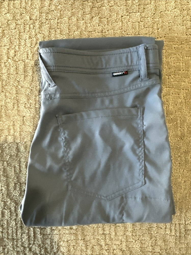 Gerry Hiking Pants Mens Size 32x32 Gray Explore The Possibilities Relaxed Fit