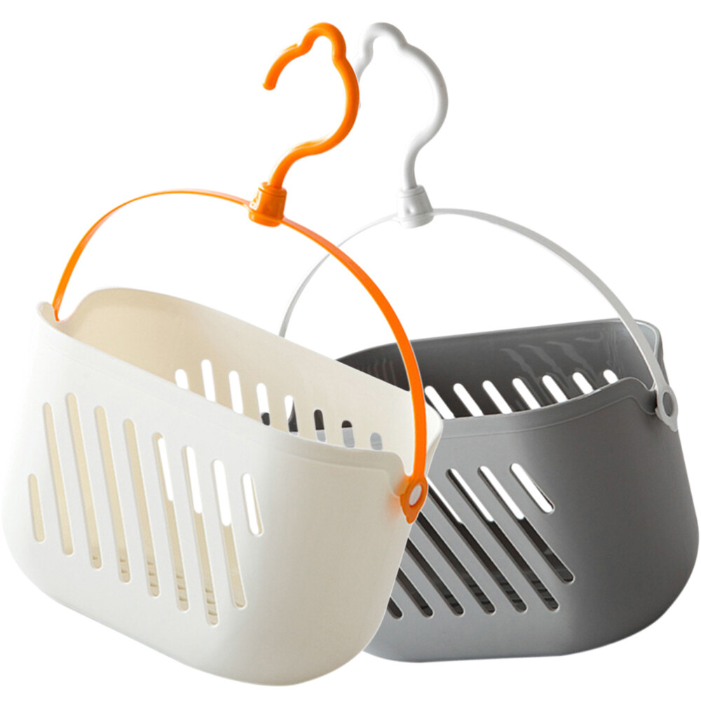 2 Pcs Ginger Hanging Planters for Indoor Plants Storage Basket