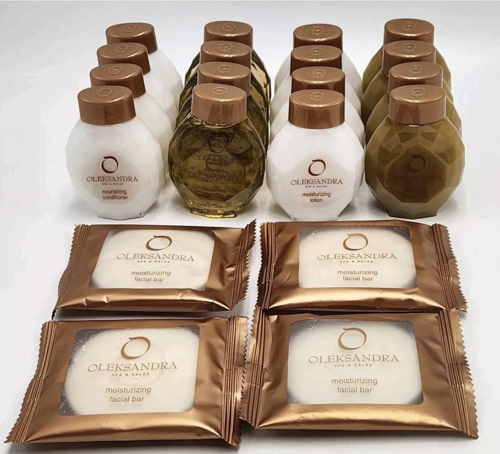 Oleksandra Spa & Salon Hotel Toiletries Travel Size Treasure Island Hotel 20 Lot