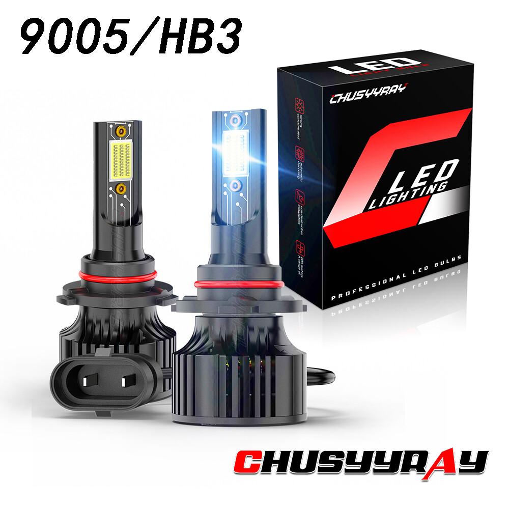9005 HB3 LED Headlight Bulbs High Beam Super Bright White Conversion Kit
