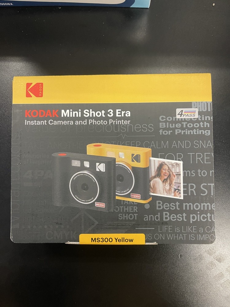 Kodak Mini Shot 3 ERA Instant Camera with Photo Printer Brand New