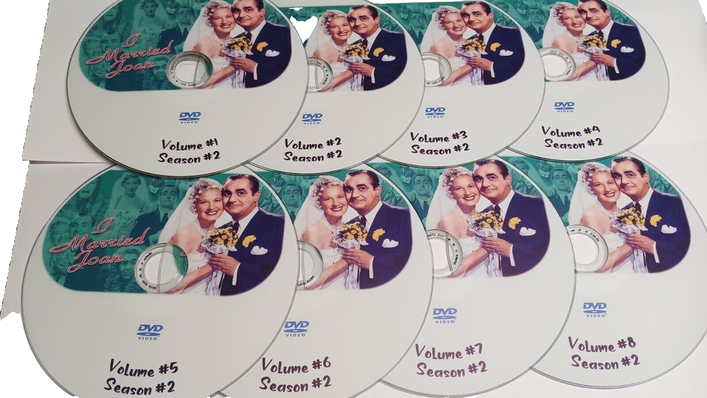 I MARRIED JOAN TV classic 1950s Comedy 8-DVD set Season #2 Joan Davis Jim Backus