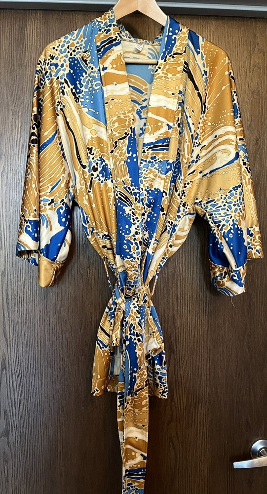 mens japanese kimono robe vintage loungewear