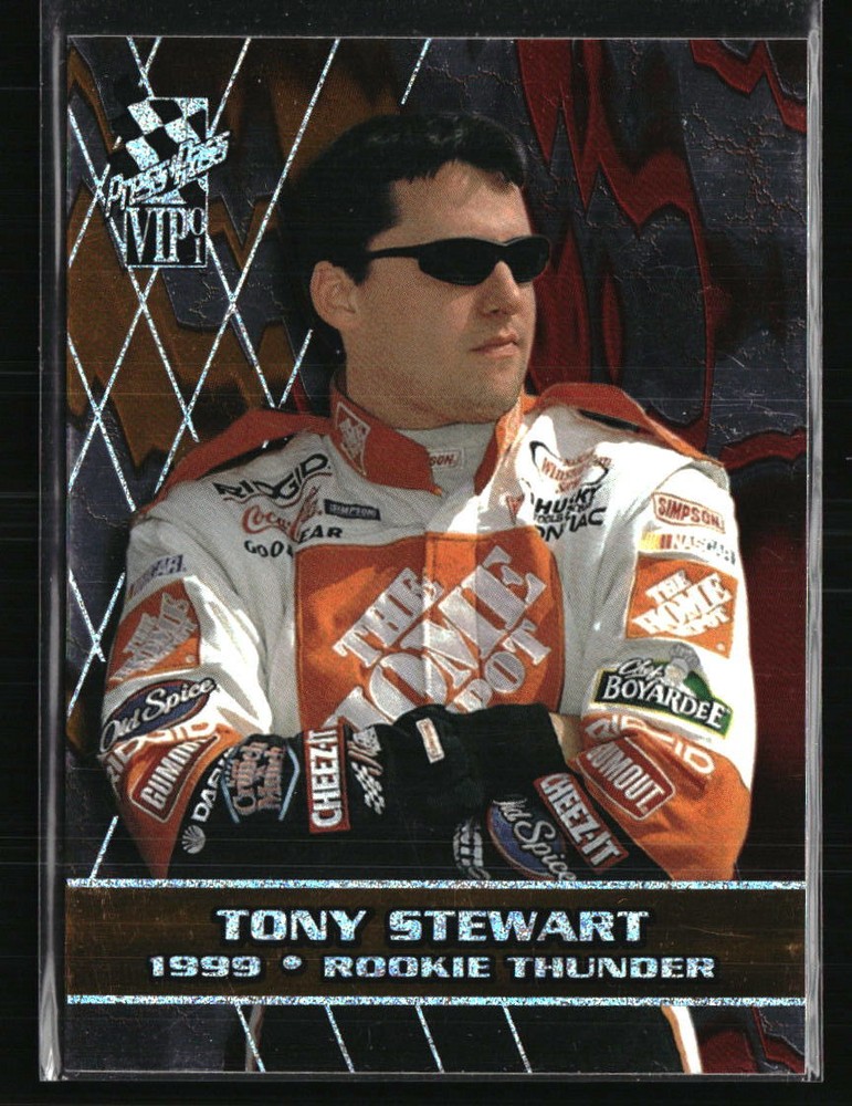 Tony Stewart 2001 Press Pass VIP #X37 Racing Card
