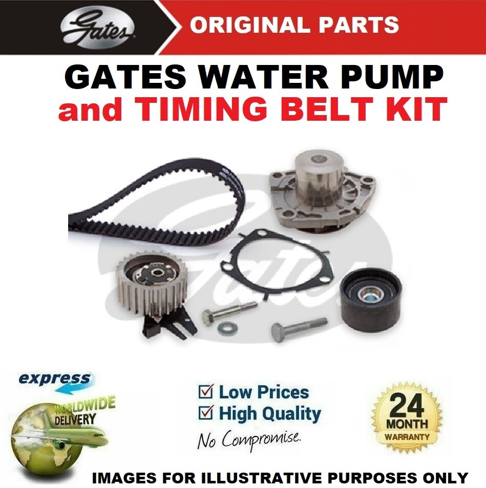 GATES WATER PUMP & TIMING BELT KIT for CHEVROLET MALIBU 2.0D 2012->
