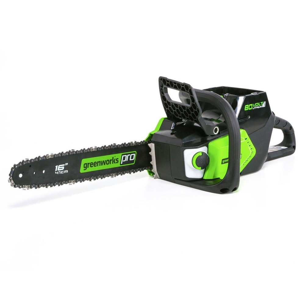 Greenworks Pro 80V 16 inch Cordless Chainsaw CSB402 CS80L01, Tool Only