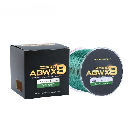 9 Strands Weaves Braided 500M Fishing Line Super Strong PE Line