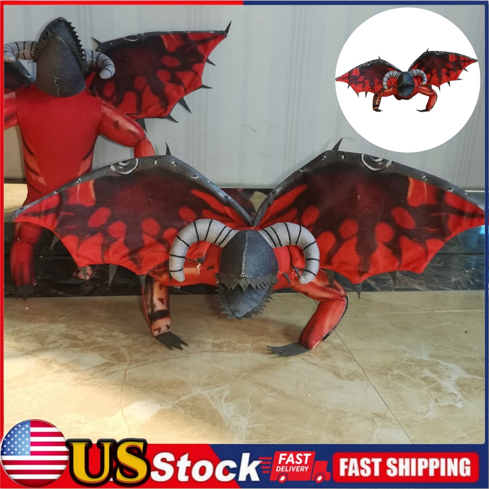 Skibidi Toilet Titan Dragon Plush Stuffed Toy Gift for Kids