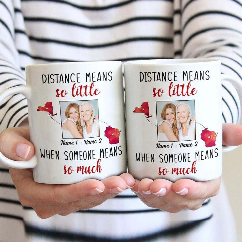 Personalized Someone Means So Much Long Distance Mug Personalized