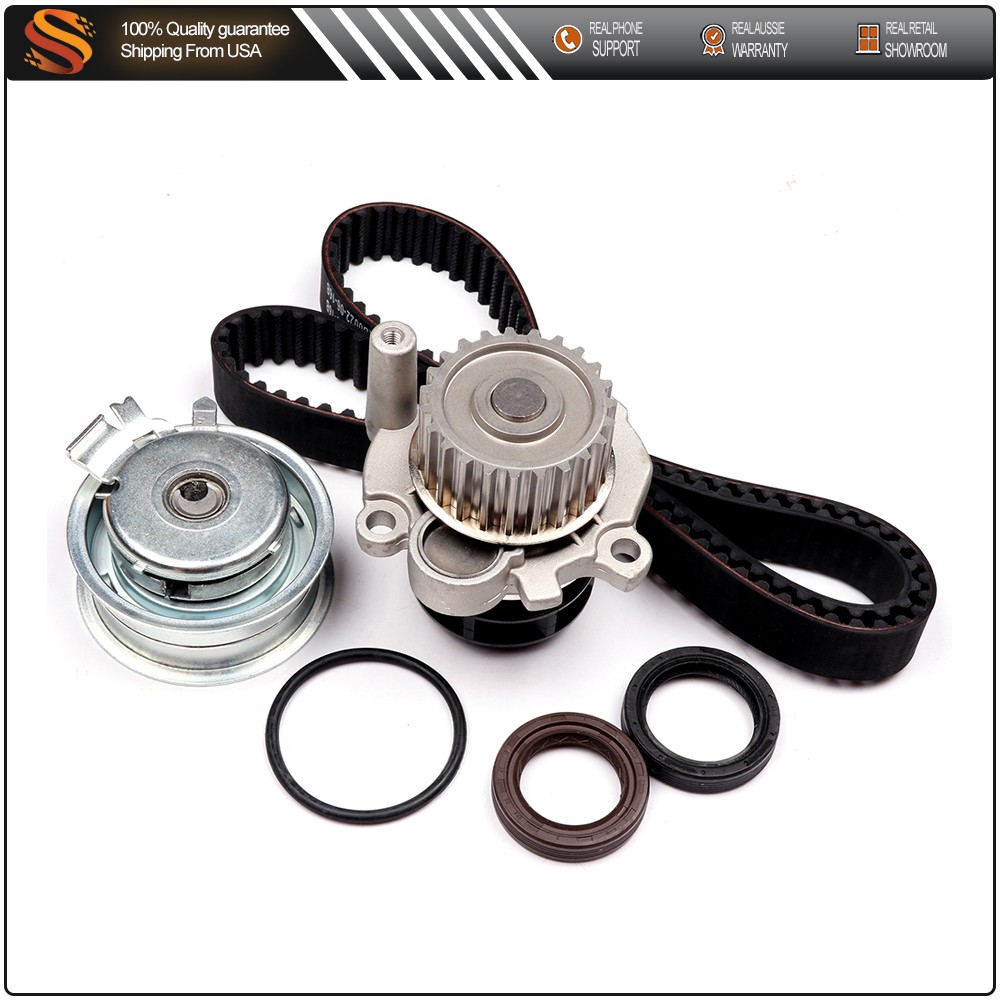 Timing Belt Water Pump Kit For VW Beetle Golf Jetta 2.0L SOHC AEG AVH AZG 98-05