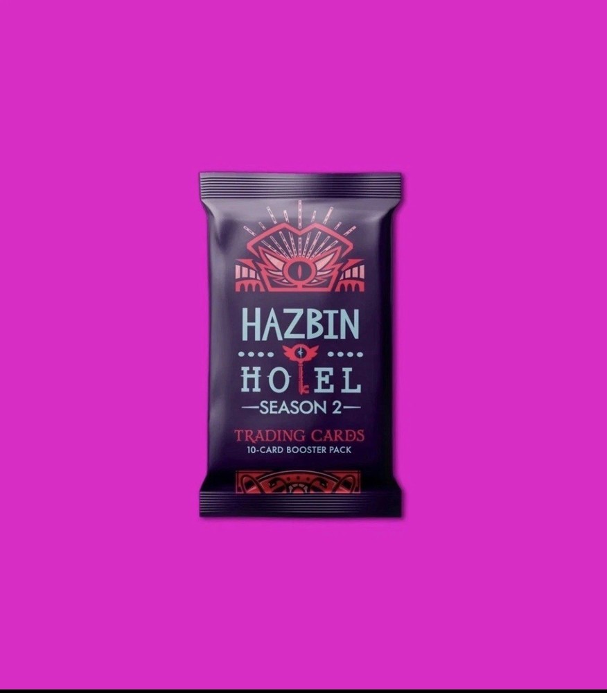 Hazbin Hotel Season 2 Trading Cards Booster Packs 1st Edition Presale Lot Of 10