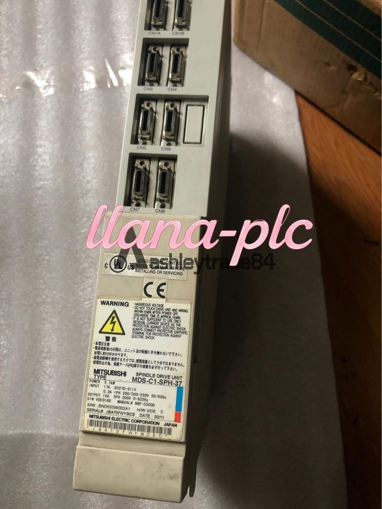 1PCS used Mitsubishi spindle drive MDS-C1-SPH-37 TESTED