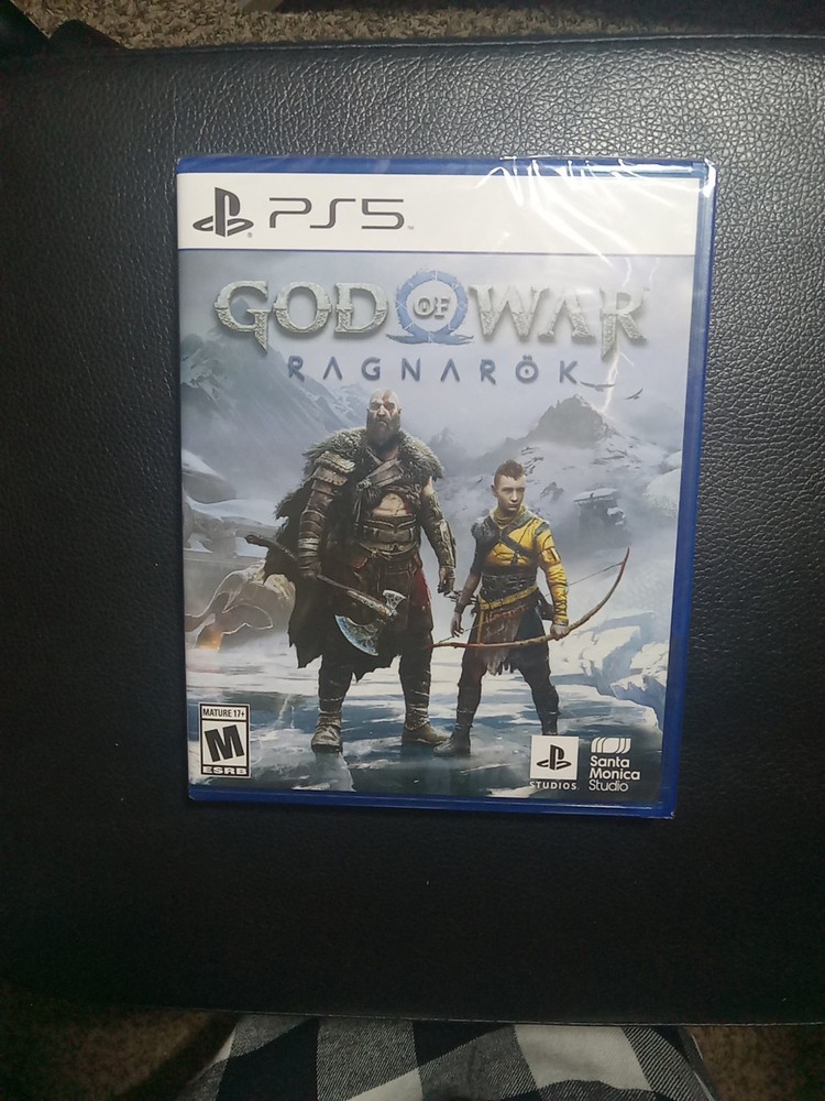 Ps5-4 Games SpiderMan 2, God Of War Ragnarok Never Opened, Elden Ring, Tekken 8