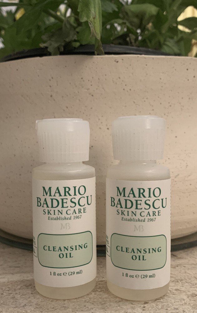 2 travel-size cleansing oils by Mario Badescu 1oz each