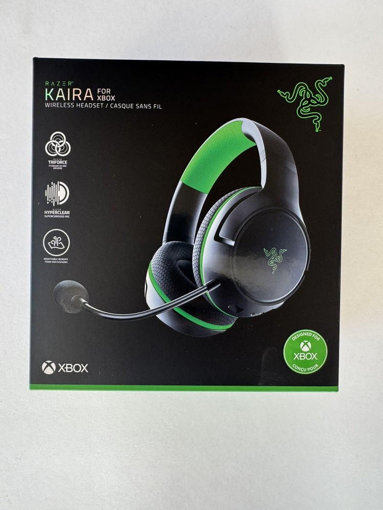 Razer Kaira Wireless Gaming Headset Xbox Series X|S/Xbox One-Microsoft 10-Sealed
